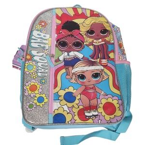 L.O.L. Surprise! Bae Squad Backpack Print Girls Kids Laptop Size
